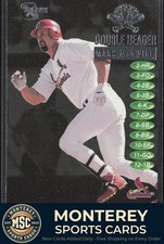 Mark Mcgwire 1998 Skybox Dugout Axcess Double Header 11dh St. Louis Cardinals Mark Mcgwire 1998 Skybox Dugout Axcess Double Header 11dh St. Louis Cardinals