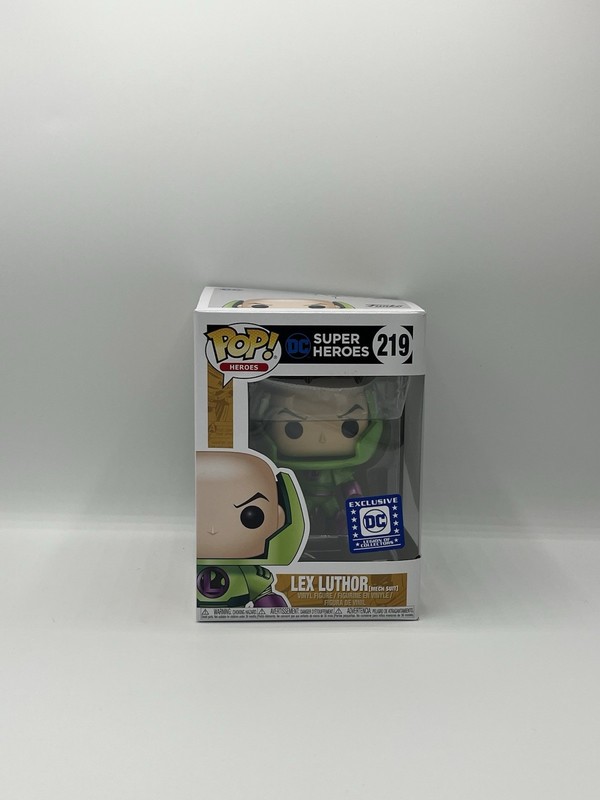 Funko Pop Lex Luthor Mech Suit 219 DC Heroes Legion of Collectors Exclusive