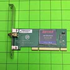 PC Buffalo WLI2-PCI-G54S 21514PCI54S1A1 Air Station Wireless G Network (NO ANT
