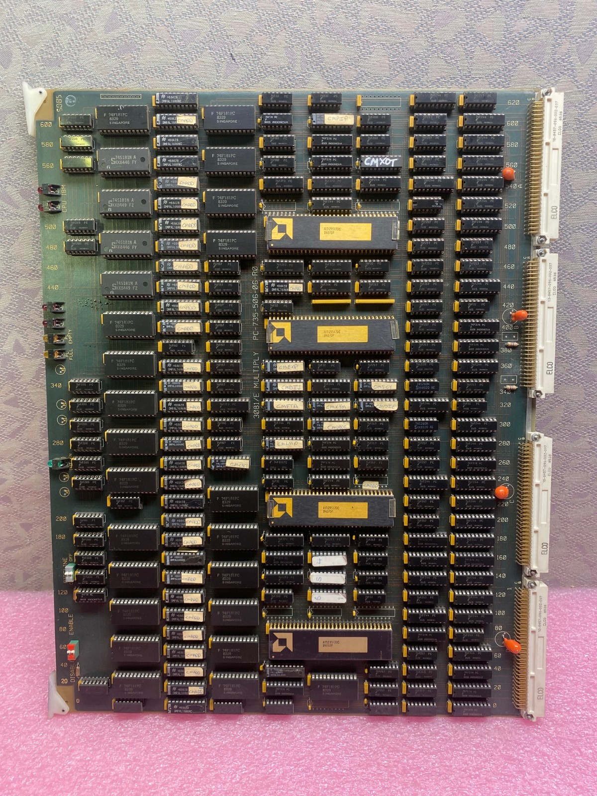 21 POUNDS 6 OUNCES OF BOARDS WITH GOLD CERAMIC CHIPS FOR GOLD RECOVERY