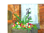Original watercolor "Charleston Window" scene by Nancy Palmie,  11 x 14, matted — photo 6