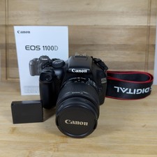 Canon EOS 1100D Camera & EF-S 18-55mm IS II Lens Kit Battery & Charger