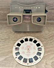 VINTAGE VIEWMASTER MODEL G STEREO VIEWER RETRO TOY 1970's WORKING WITH REEL R189
