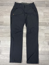 Fjallraven Black Abisko Trail Stretch Women's Activewear Trousers Size 12