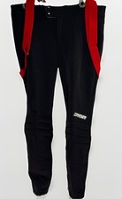 Vintage Spyder Ski Racing Pants w/ Red Suspenders, Take Over The Mountain Sz 36 