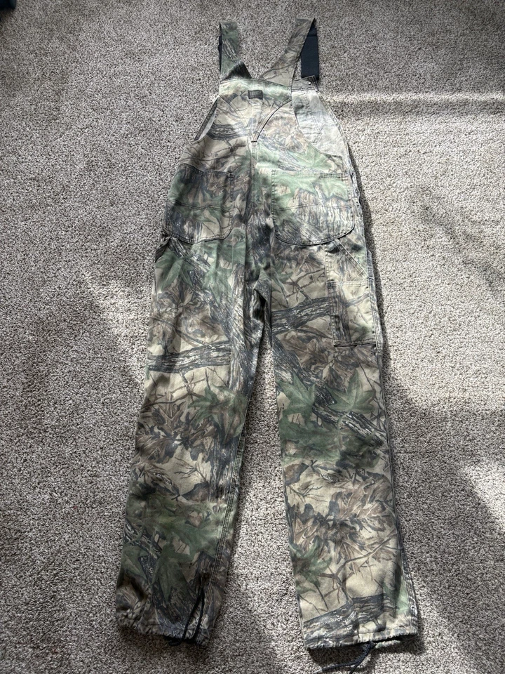 Mono con tirantes Y2K Realtree camuflaje para hombre talla XL Foto 2 de 4
