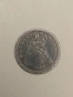 1857-O Seated Liberty Silver Dime 10c