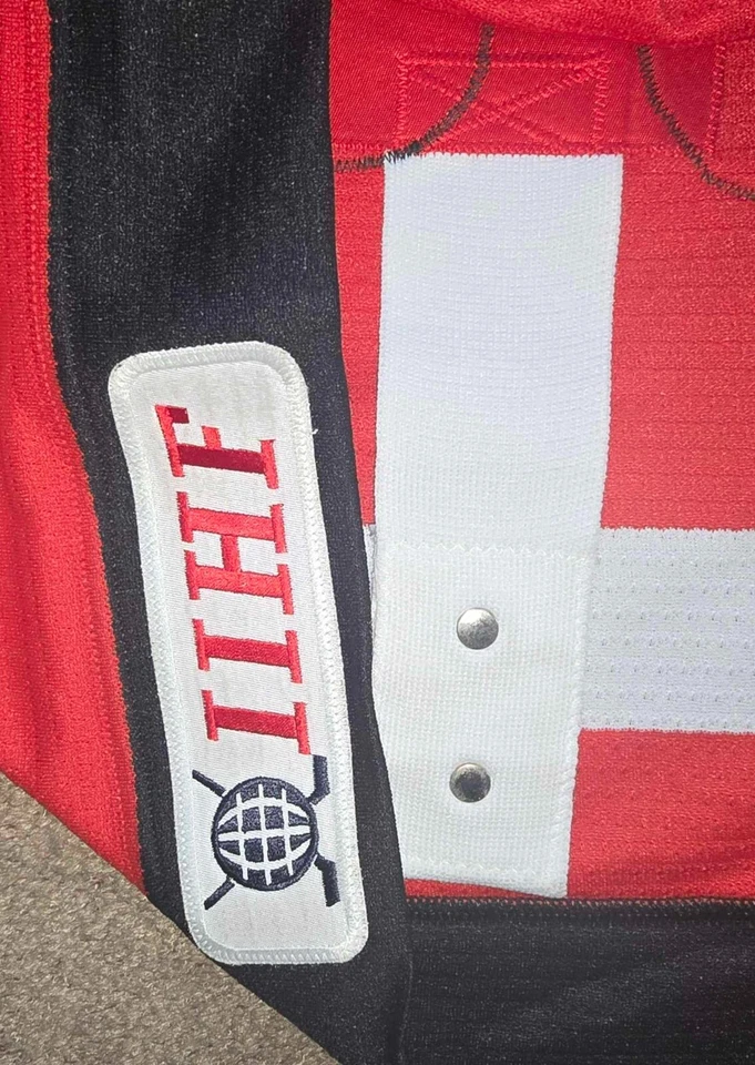 Camiseta deportiva auténtica Nike Martin Brodeur Team Canadá 2002 Juegos Olímpicos talla 48 Foto 4 de 4