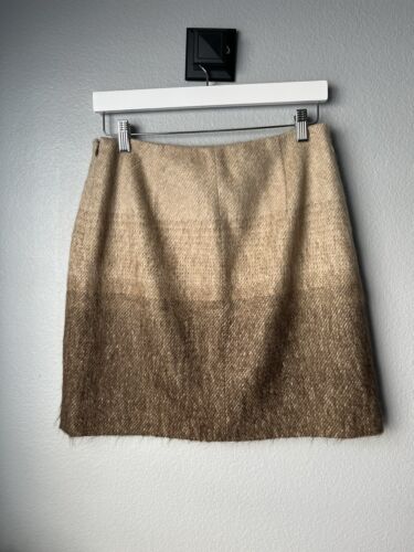 Max Mara Studio Mini Skirt, Mohair/Wool/nylon Brow