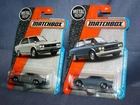 (2) Different 2017 Matchbox NISSAN SKYLINE 2000 GTX Light Blue Gray Lot
