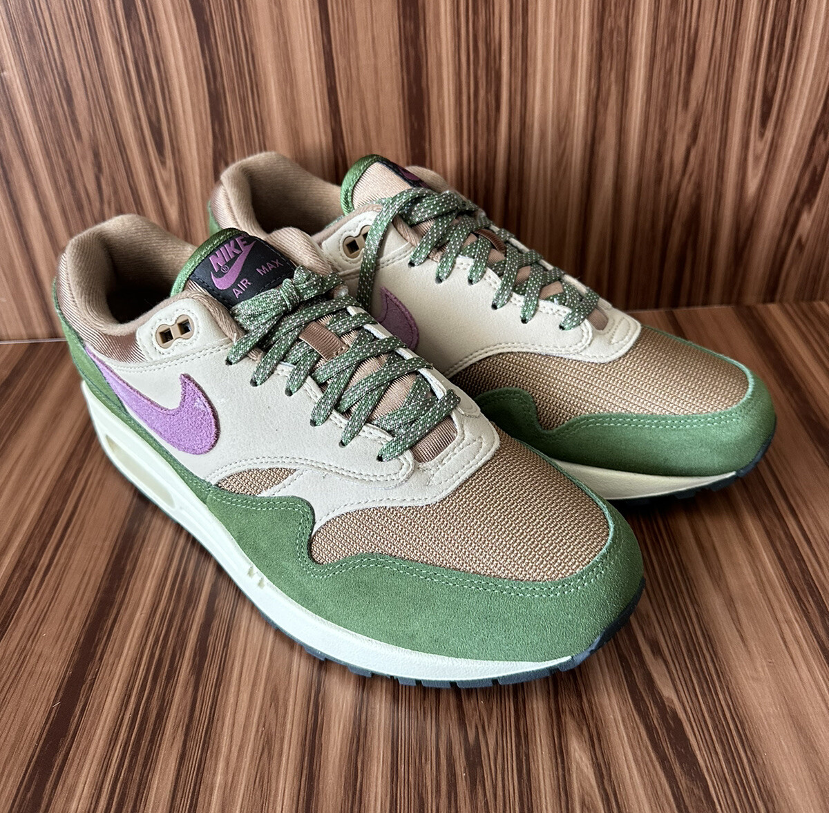 Nike Air Max 1 NH Treeline Green Skunk DR9773-300 Men's Size