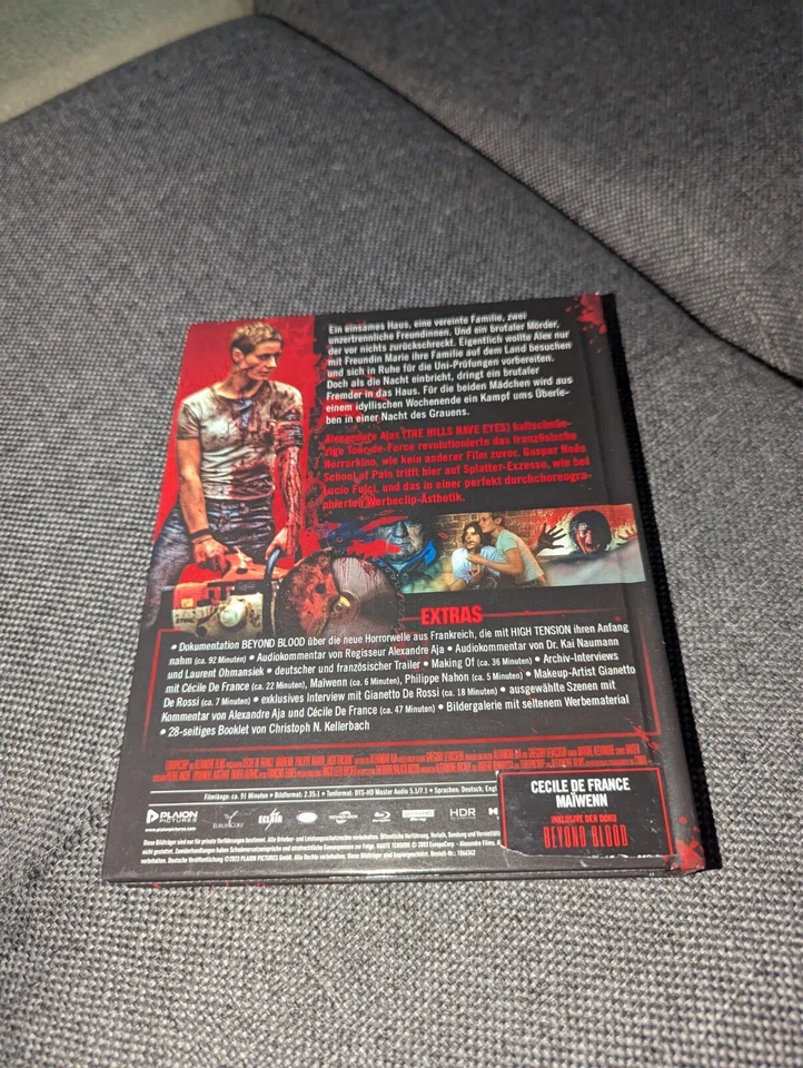 High Tension - Uncut - 4K Ultra HD Blu-ray - Mediabook Cover A # UHD+BLU-RAY - Bild 2 von 2