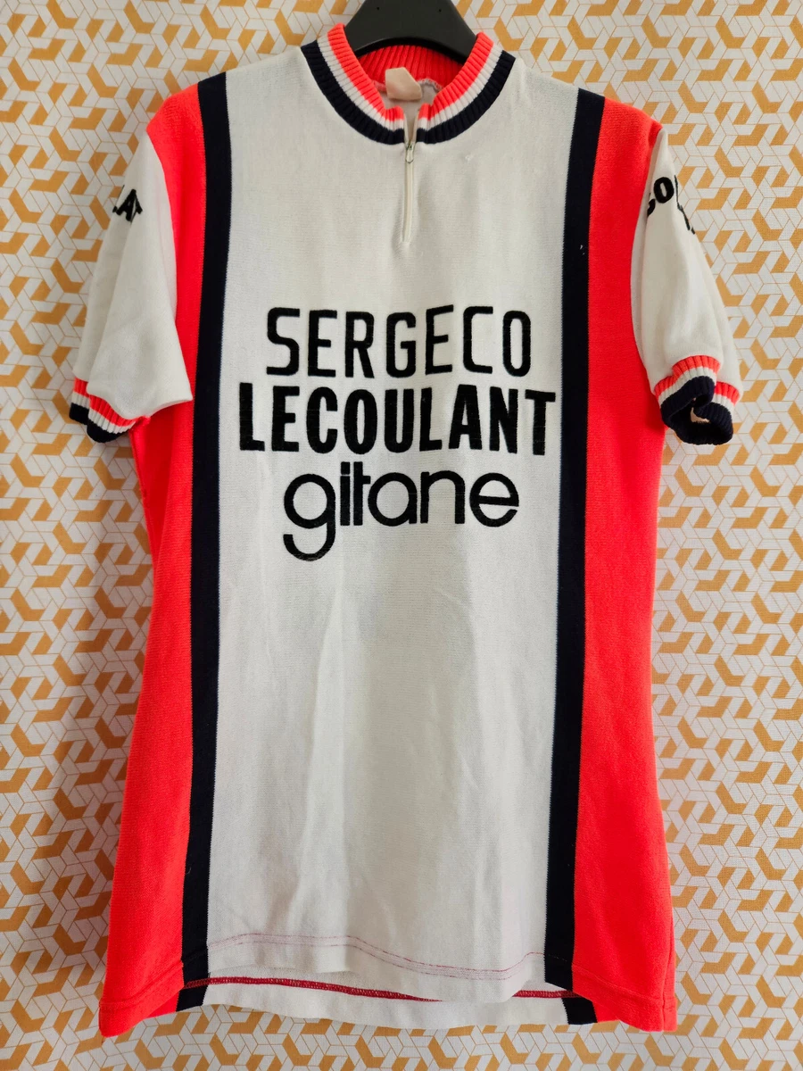 Maillot Cycliste Vintage Noret – Arthur Martin Noret Agen Années 70 – Acrylique Taille M