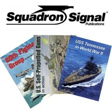 SERIE DI LIBRI SQUADRON AEREI NAVI MEZZI MILITARI DA GUERRA SIGNAL PUBLICATIONS