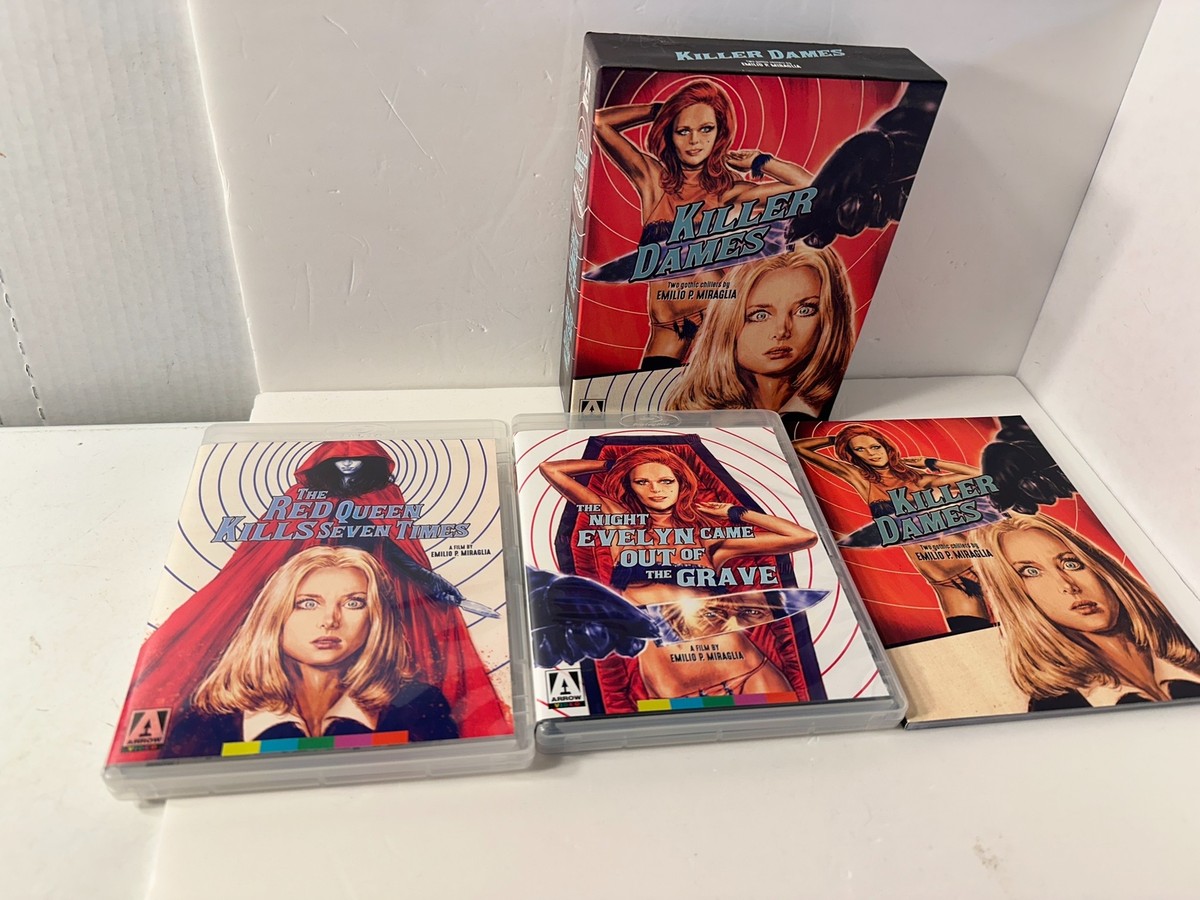 Killer Dames: Two Gothic Chillers Arrow Video 4-Disc Blu-Ray