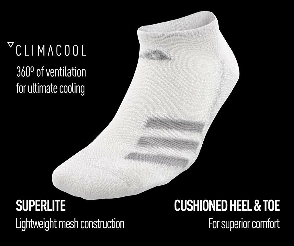adidas men's climacool superlite low cut socks