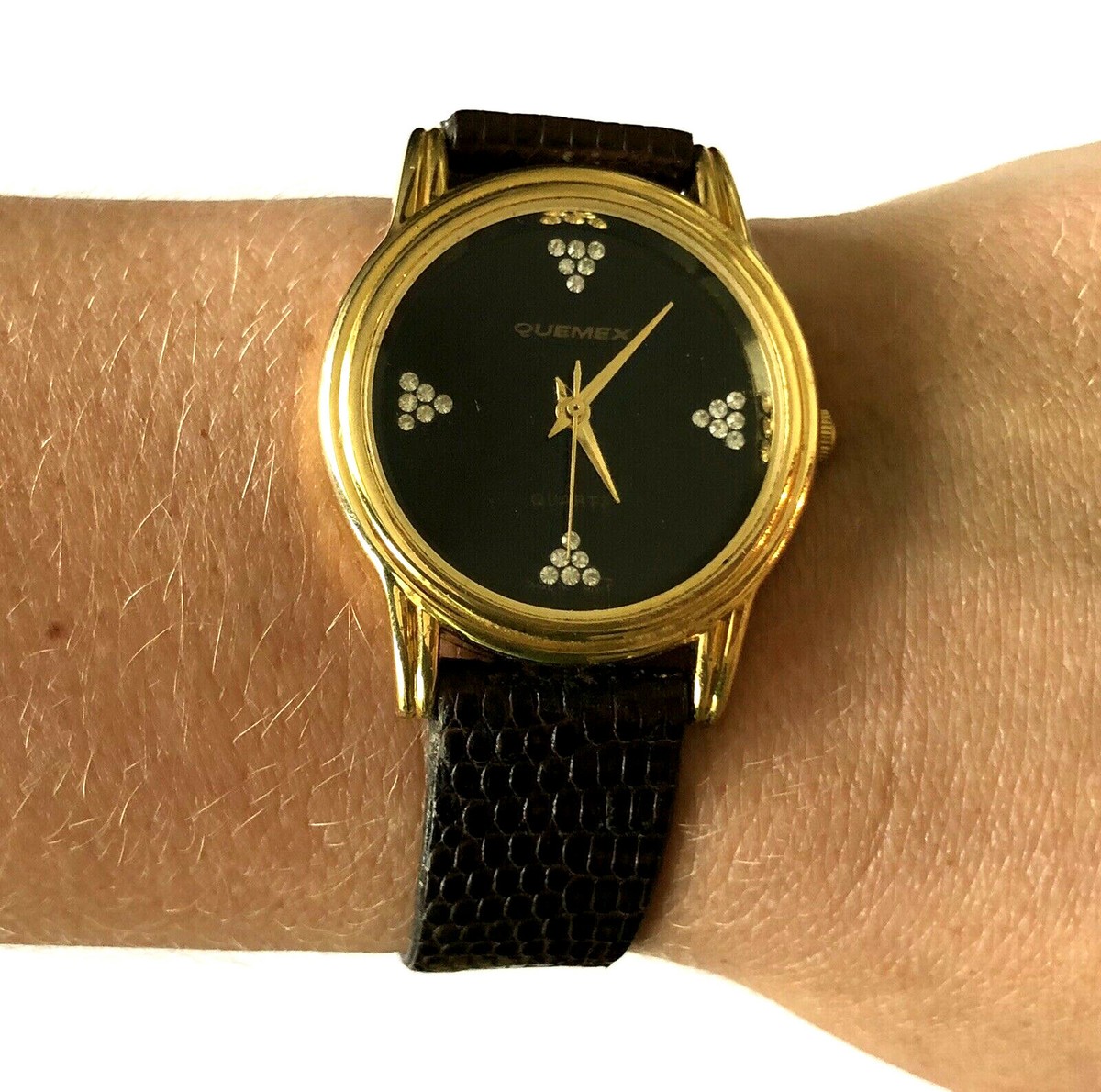 Montre Mécanique Vintage Quemex Pour Femme - Mouvement Japonais, Style Rétro élégant
