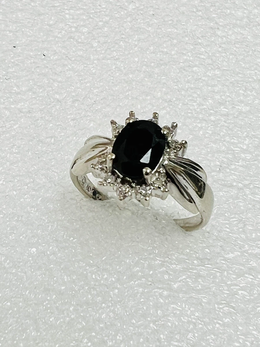 Ladies onyx hotsell and diamond rings
