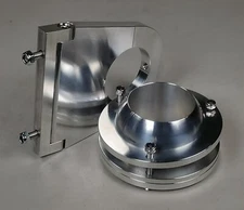 2" Universal Swivel Base Floor Mount with 2 1/2 " Steering Column Drop Comb Kit.