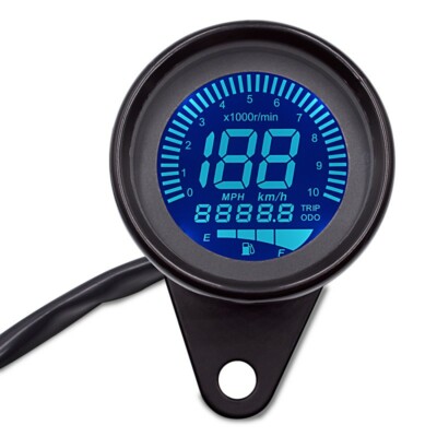Digital Tachometer für Honda VTX 1800 / 1300 / C / R/S TRX schwarz