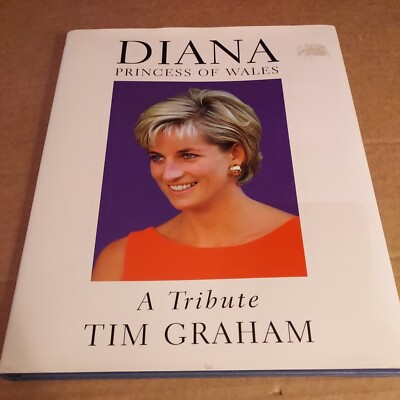 Vintage 1997 Collector's Book ''Diana, Princess of Wales, A Tribute''-Tim Graham 