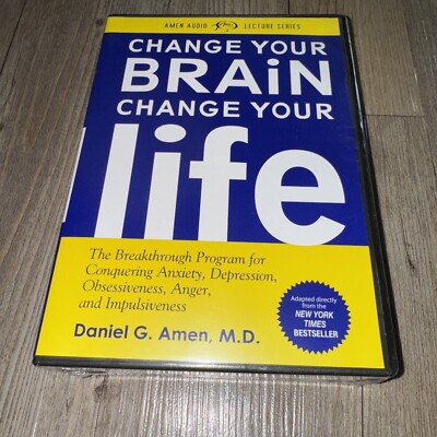 Change Your Brain Change Your Life 6-Disc Set Audio CDs Self Help Anxiety Sealed