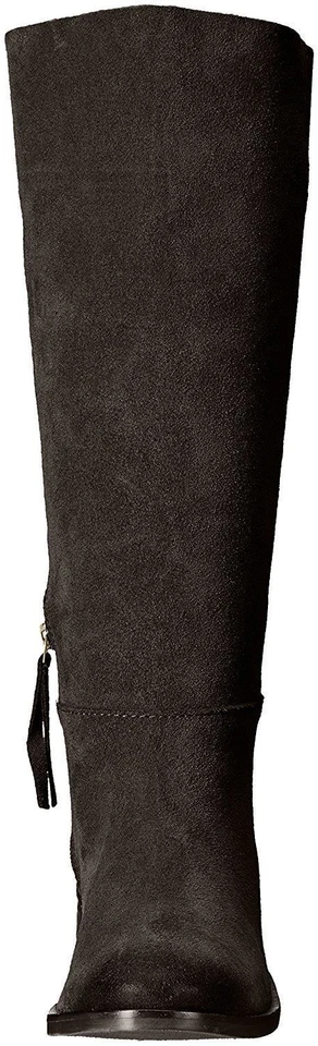 NEW NAUGHTY MONKEY Stride Chelsea Suede Knee High Rider Black Boot Size US 9.5 M - Image 2 of 4