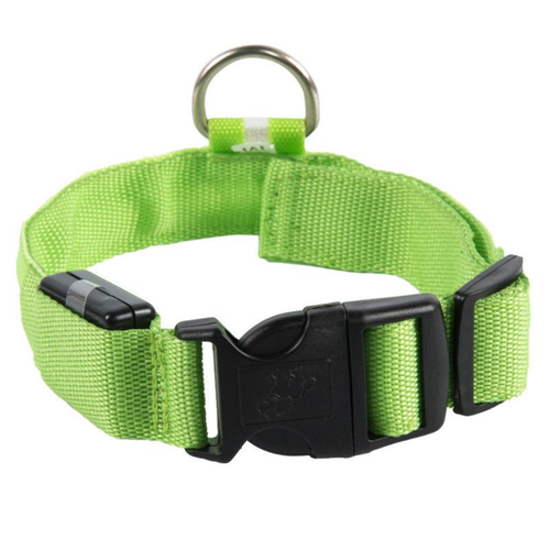 Glow In The Dark Dog Collar USB Rechargeable LED Light Up Adjustable Nylon Aus - Picture 14 of 23