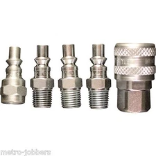 Milton Industries S-213 1/4" NPT 5 Pc A-Style Kit - [1] 775 + [3] 777 + [1] 778