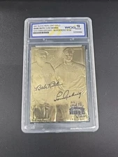 1997 Babe Ruth / Lou Gehrig 70th Anniversary Murderers Row WCG GEM-MT 10 