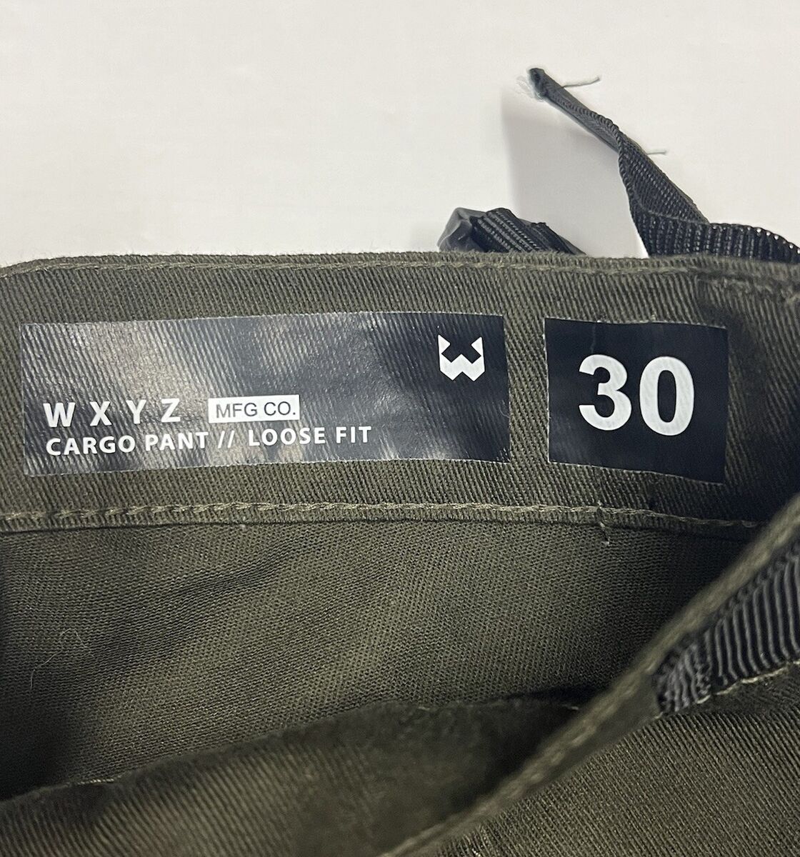 WXYZ Los Angeles Men's Pants 30 Adjustable Strap Loose Fit WXYZ Los Angeles Men's Pants 30 Adjustable Strap Loose Fit