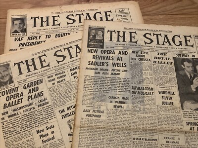 1957 Eartha Kitt. George Baker. Gracie Fields. Shirley Bassey. Aston Villa