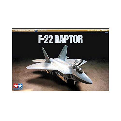 Tamiya 1/72 Warbird Collection No. 63 F-16 F-22 Raptor
