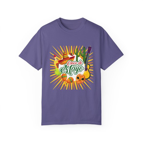 Cinco de Mayo Unisex T-Shirt | Colorful Mexican Fiesta Tee - Picture 178 of 213