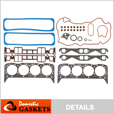 Fits 96-02 Chevrolet GMC Cadillac 5.7L V8 Vortec OHV New Head Gasket Set VIN R
