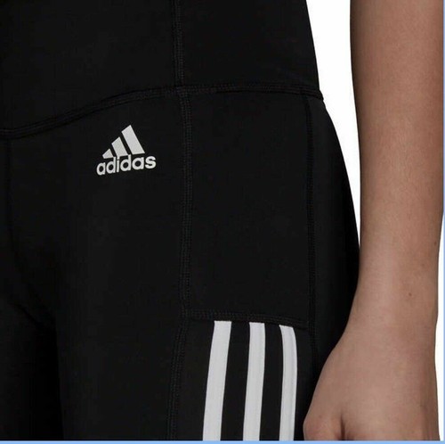 NEW - Adidas Women's 3 Stripe High Waist Bike Shorts - 第 3/5 張圖片