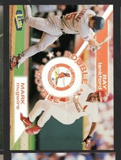 1998 Fleer Double Trouble #13 Mark McGwire Ray Lankford St Louis Cardinals