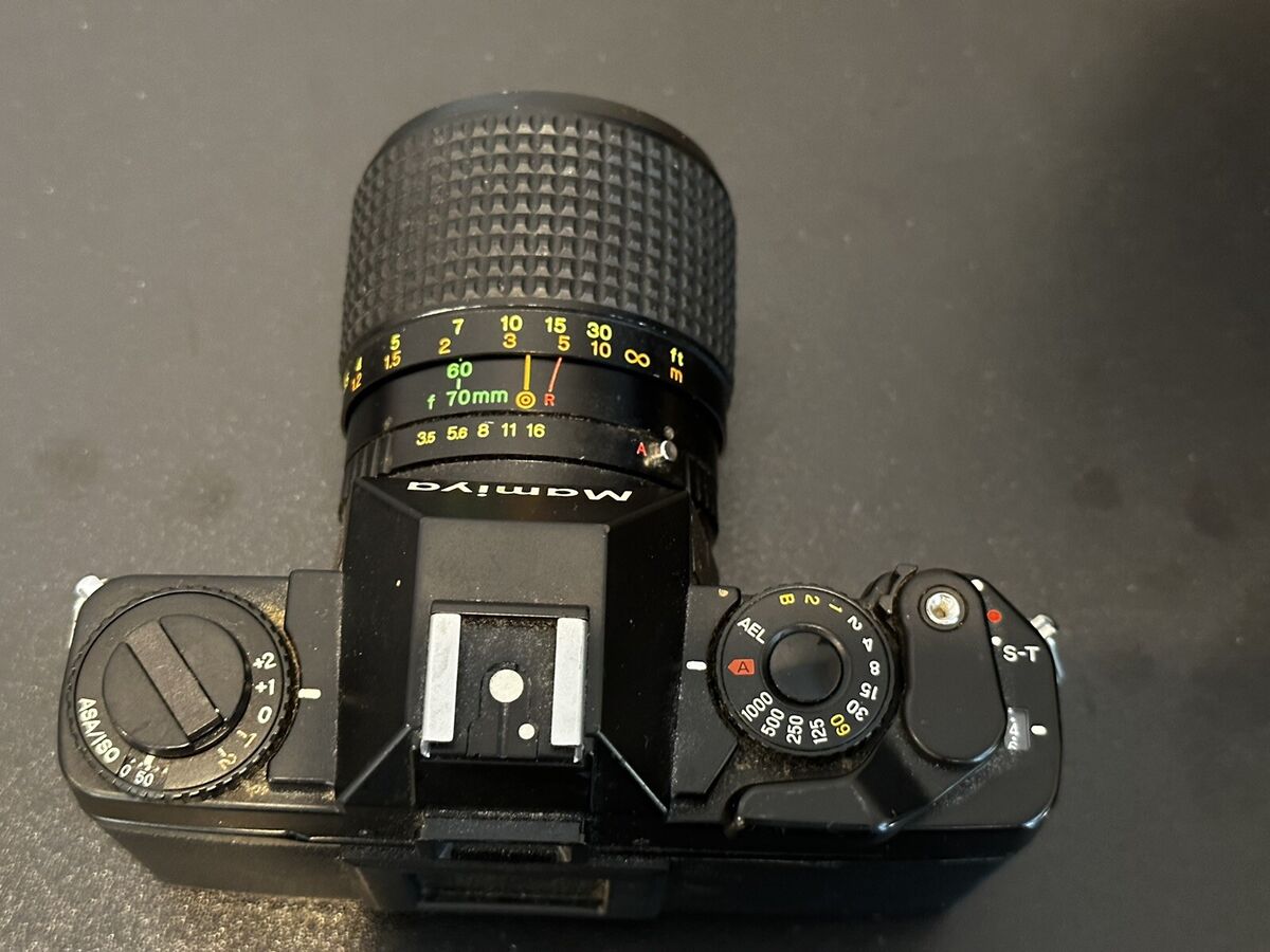 Mamiya ZM Quartz 35mm SLR Film Camera With Omestar 38-70mm Mamiya ZM Quartz 35mm SLR Film Camera With Omestar 38-70mm