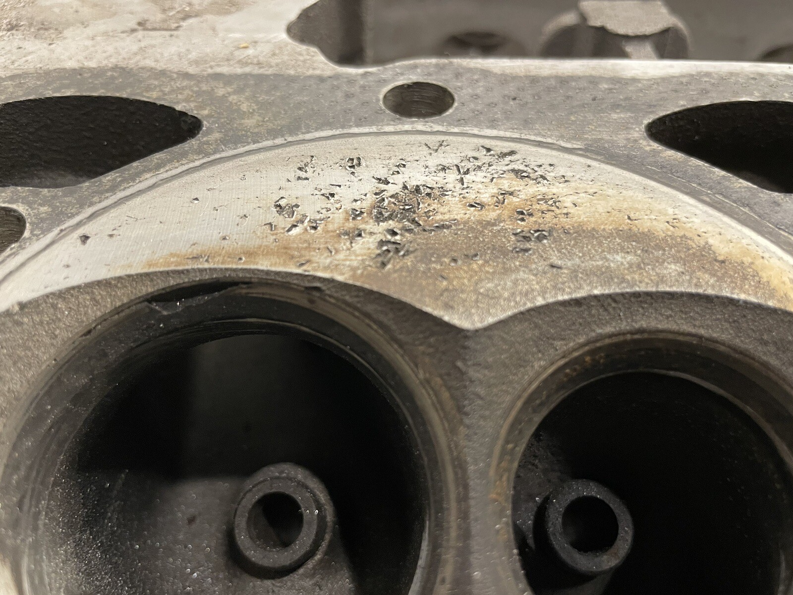 GM FAST BURN Aluminum Heads Bare ZZ6 GMPP 604 Crate DAMAGED eBay