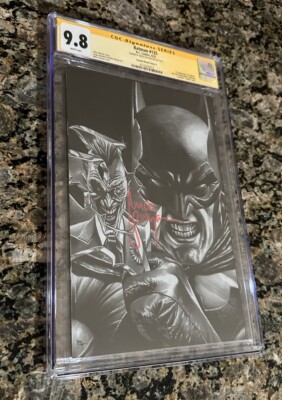 Batman 125:CGC 9.8 Suayan Sketch Cover A- SS Mico Suayan - 2022