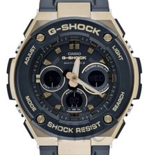 G-SHOCK G-STEEL GST-S300 SERIES BLACK DIAL WATCH GST-S300G-1A9