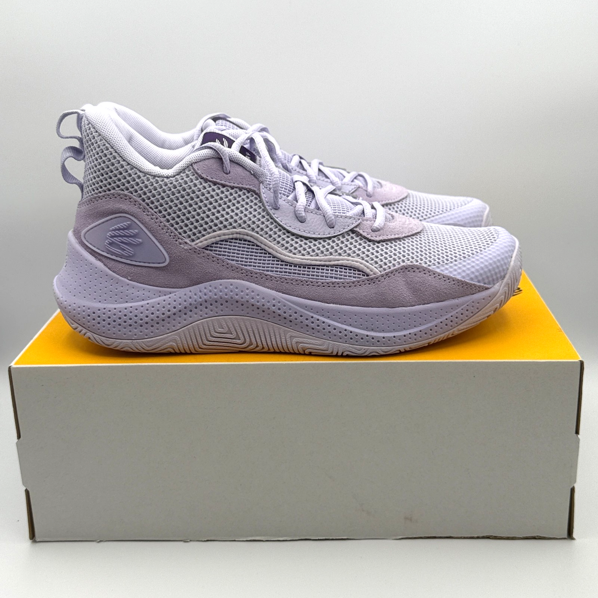 Under Armour Shoes Mens Size 10.5 Purple Curry 3Z 24 SDE