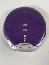Durabrand CD-855 Portable CD Player Made In 2006 Color Purple Good Condition