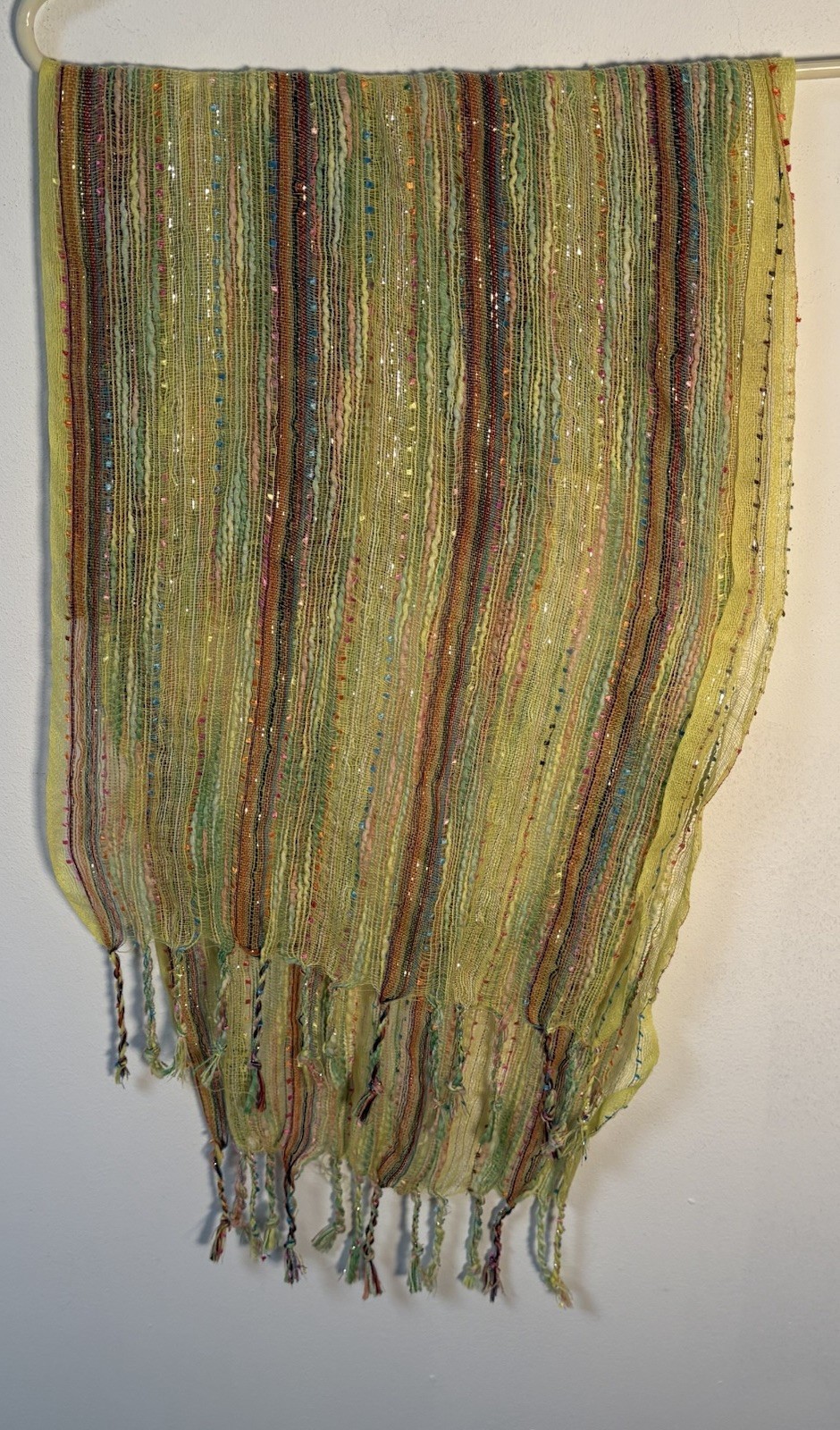 Multi Colored Womens Scarf She’ll Lightweight Col… - image 1