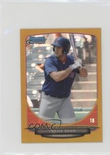 2013 Bowman Chrome Minis Gold Refractor 23/50 Travis Shaw #115 d4v