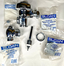 Sloan Regal 186 1.5 GPF Chrome Urinal Flushometer Valve New Open Box - READ AD