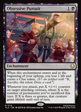 Obsessive Pursuit - 112 - Foil - TLA - NM - MTG Magic the Gathering