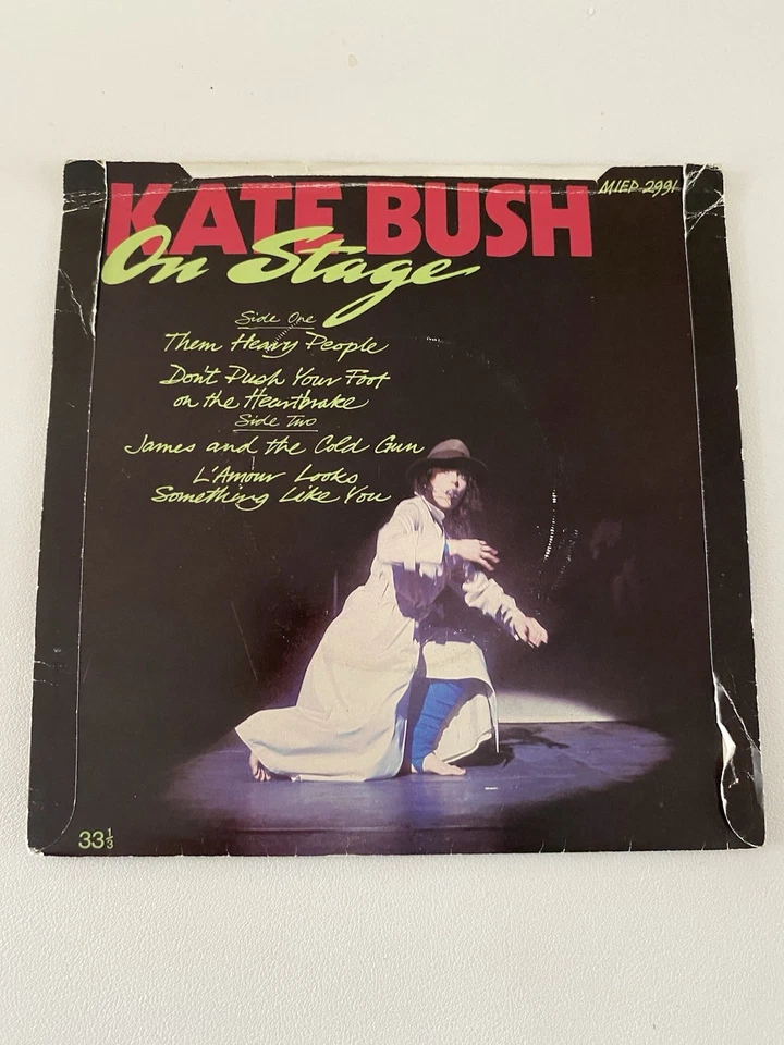 KATE BUSH-ON STAGE 7" VINYL E.P. RECORD 1979! Foto 2 de 4