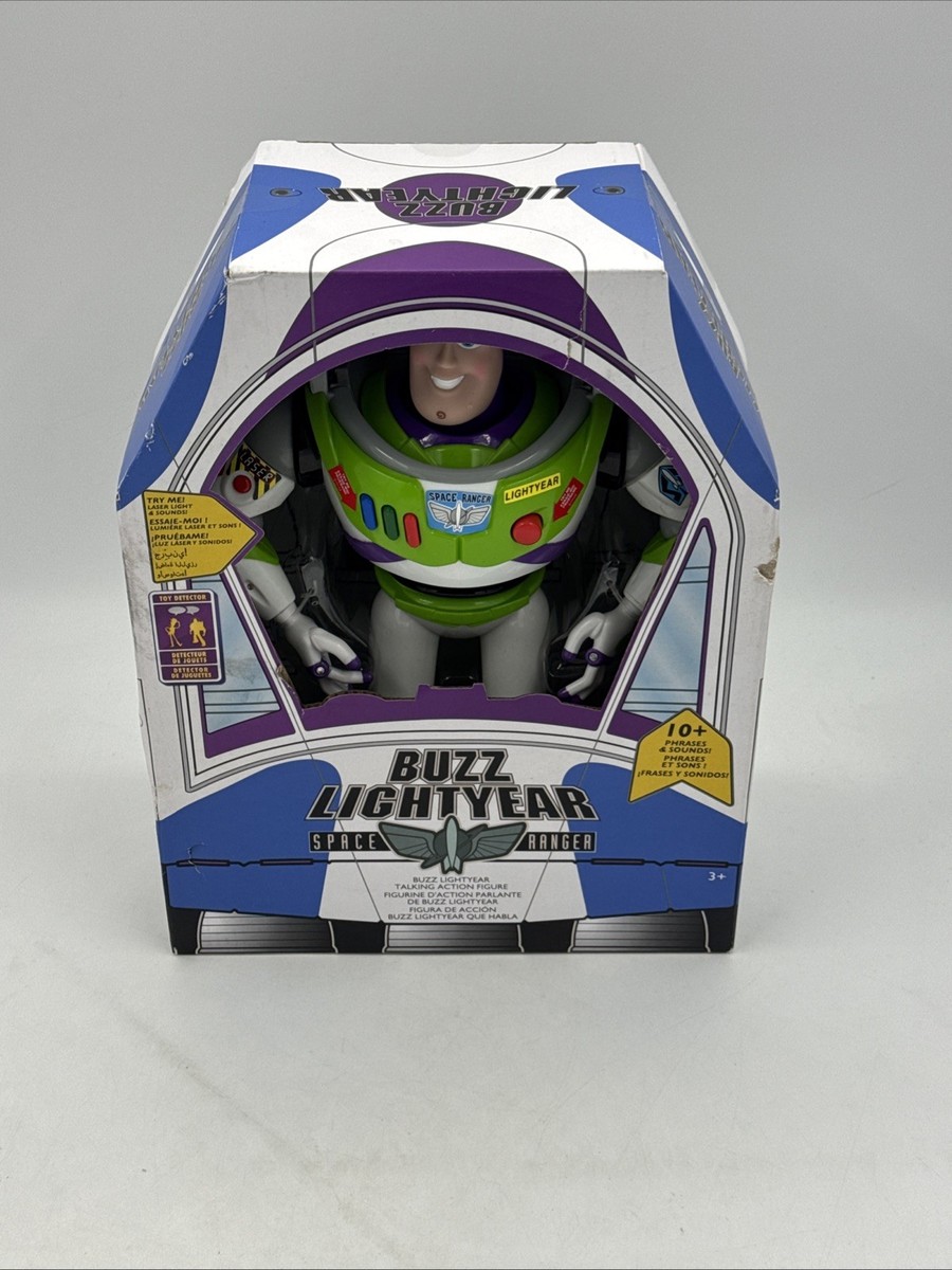 Toy Story Buzz Lightyear Talking Action Figure Lights & Sounds