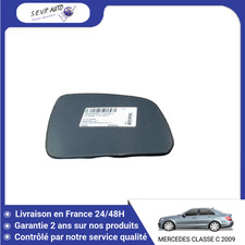 Glace de rétroviseur Mercedes CLASSE C
